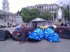 Trafalgar Square - Acampada protesta