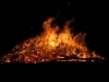 Bonfire Night fire - Battersea Park - London