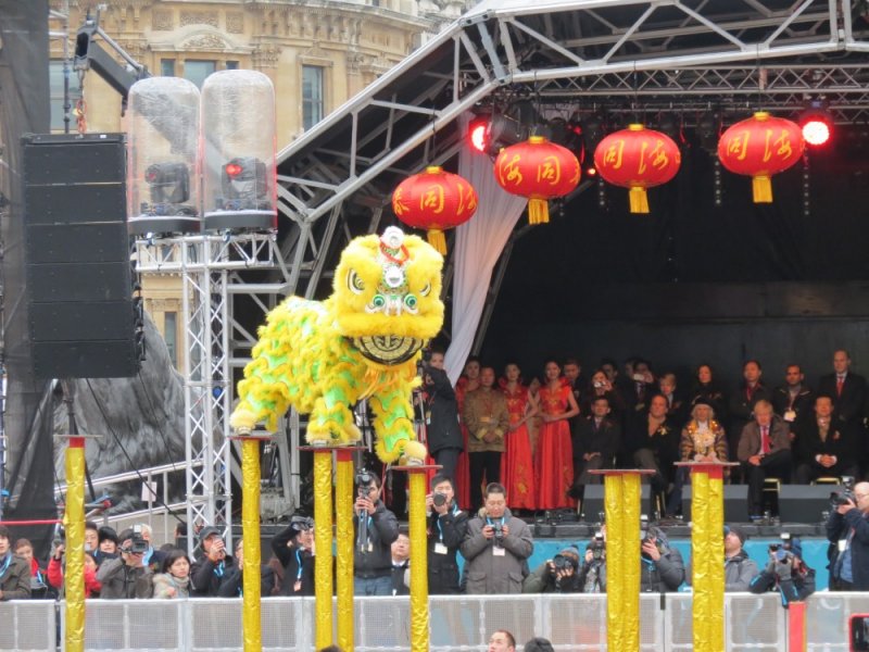 Chinese New Year 2012 London - The year of the dragon