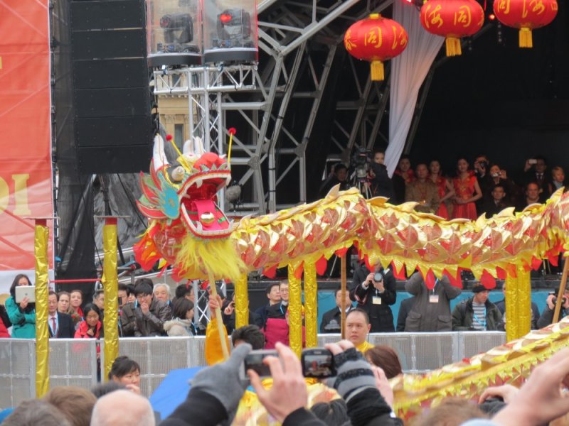 Chinese New Year 2012 London - The year of the dragon